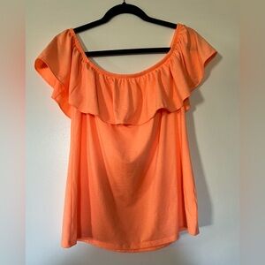 EUC Lilly Pulitzer La Fortuna Top - Tangerine- Large